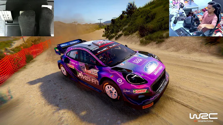 WRC Generations | Ford Puma Rally1 Argentina 2025 | Thrustmaster T300RS + TH8A Gameplay