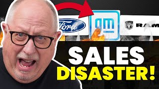 Unbelievable Crisis: Why Ram, GM & Ford Can't Sell Their Trucks & SUVs!