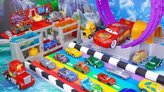 Disney Pixar Cars Unboxing Review | Disney Pixar Cars On The Road Showtime Loop Playset screenshot 1