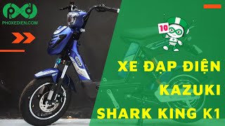 [Review] Xe đạp điện Kazuki Shark King K1 - Phố Xe Điện