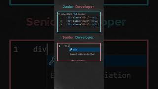 This is the difference between senior and junior developer #coding #css