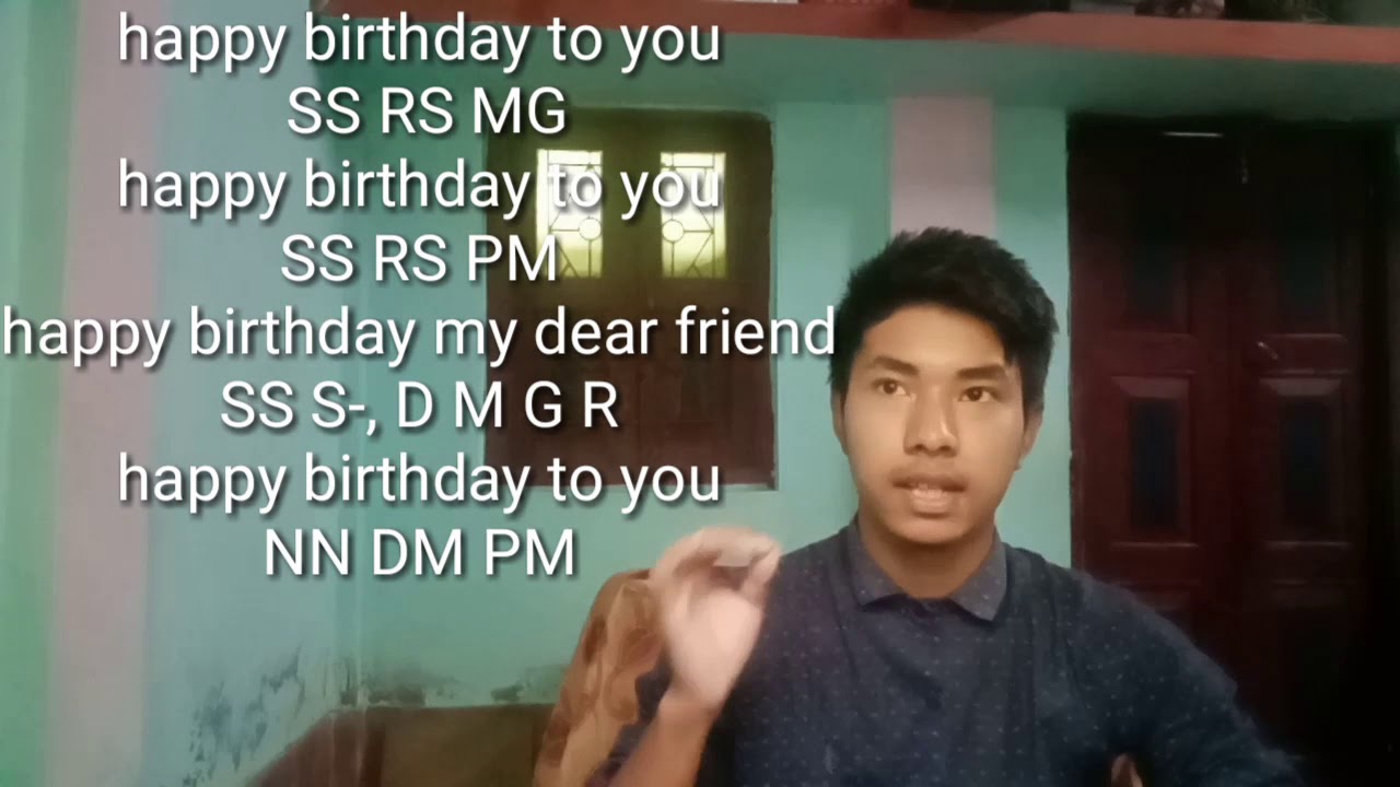 happy birthday to you by mouth organ in hindi YouTube