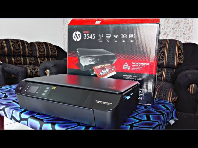 Impresora HP 3545 Unboxing y Primeras Impresiones - YouTube