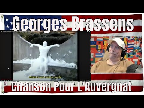 Georges Brassens Chanson Pour L'Auvergnat Song for the Auvergnan English Subtitles - REACTION