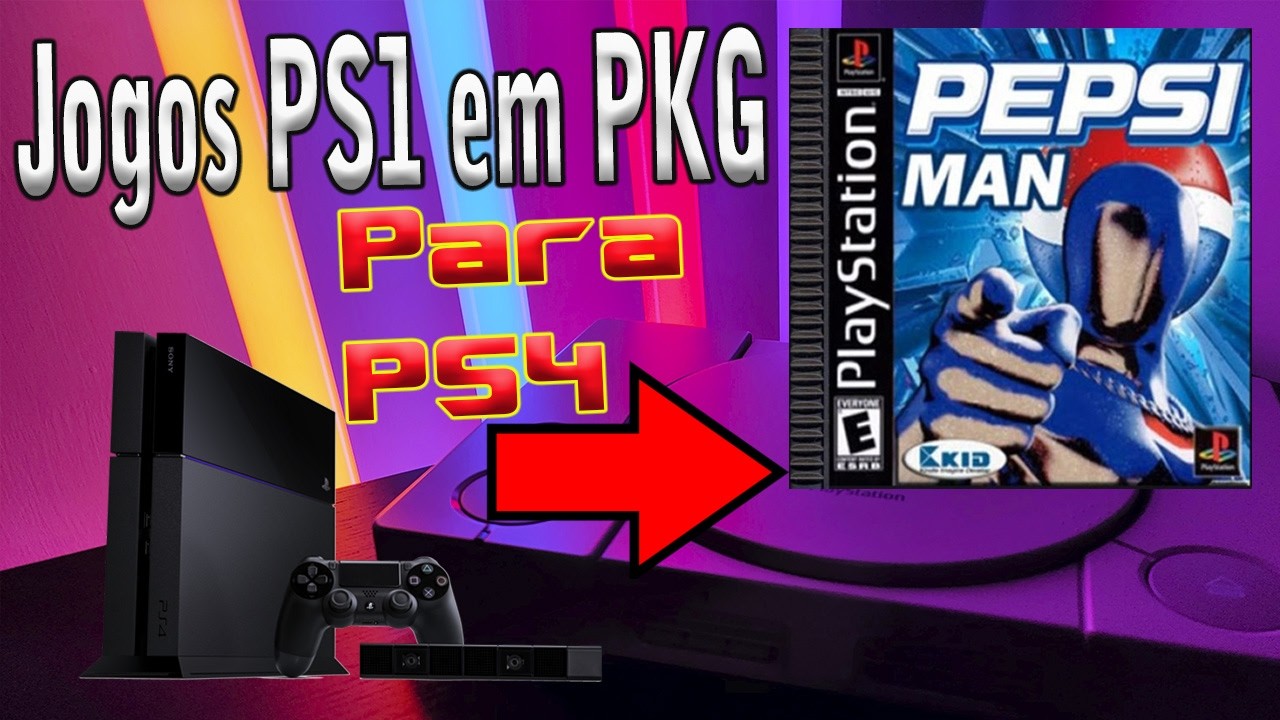 Pepsiman PS1 PKG PS4 - YouTube
