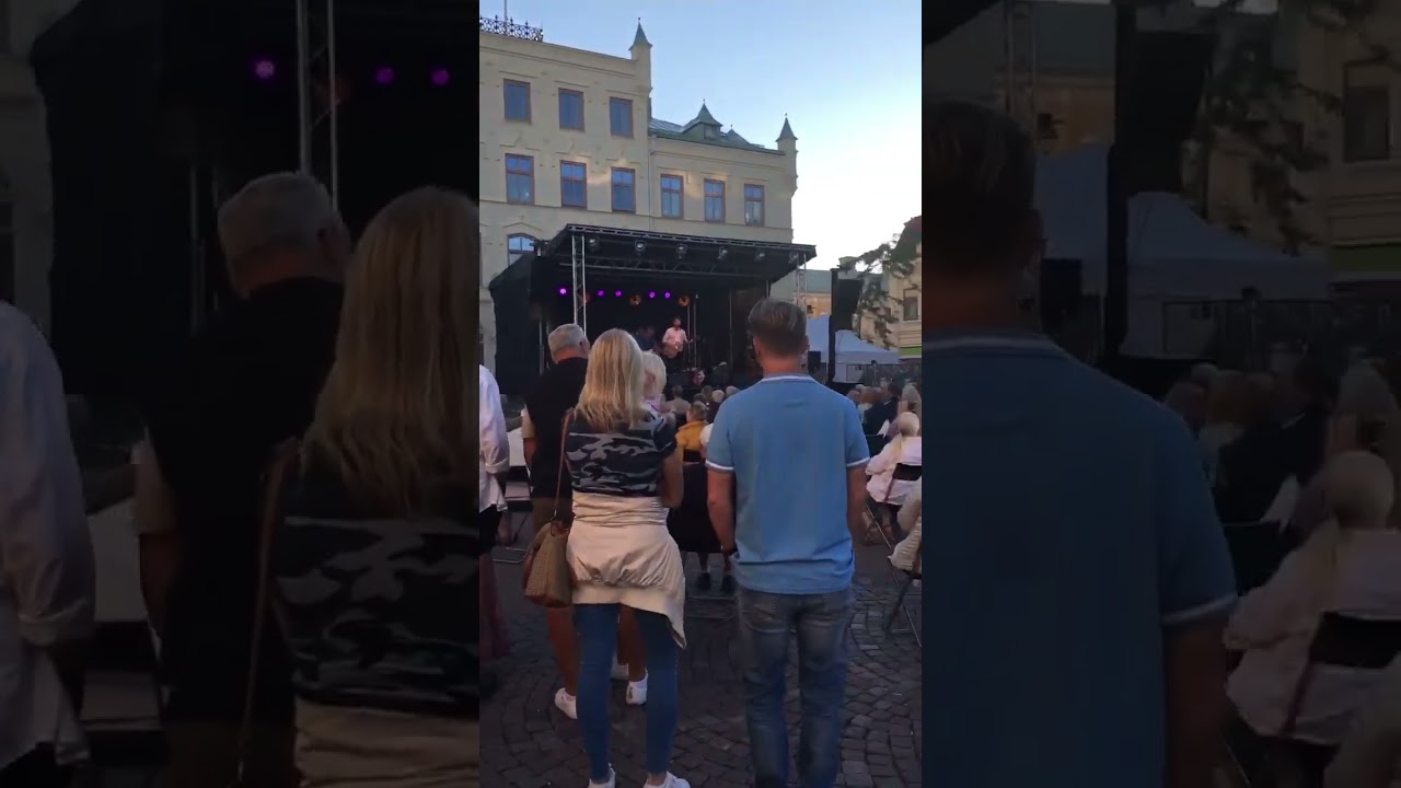 Nisse Hellberg med Kul att ses tack och adjö, Sommartorget den 28 juli 2022