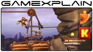 Donkey Kong Country Returns Weighty Way 6-3 Puzzle Pieces, Kong Letters Guide, Walkthrough