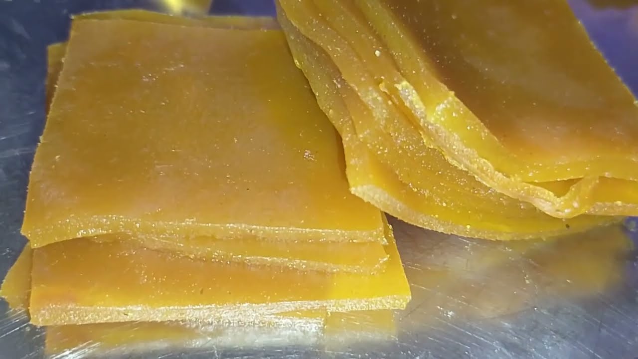 Homemade Aam Papad Recipe | Mango Fruit Leather | Sweet & Tangy Treat