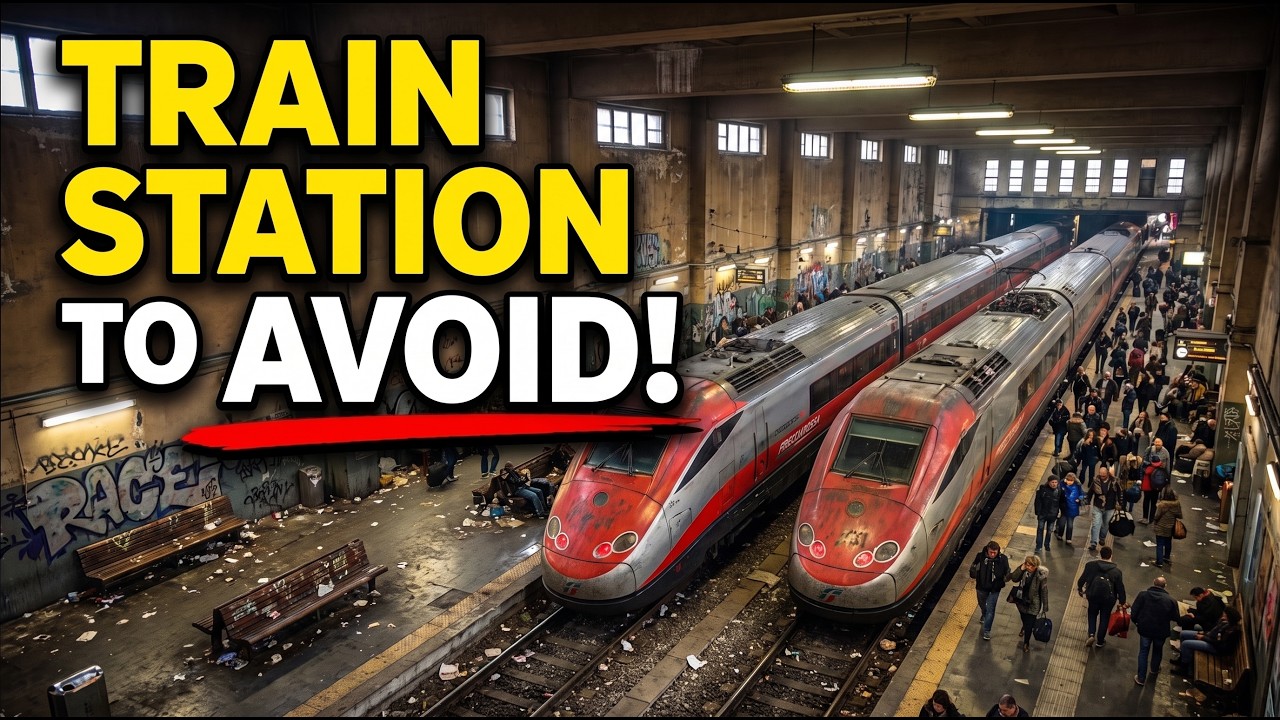 Italy Train Stations TO AVOID At All Costs (And Few That Are Safe!)