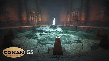 Conan Exiles S02E55 : Map room - Archivist - more end game talk