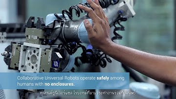 How cobots support elimination of blindness in the world - Aurolab, India (Thai subtitles)