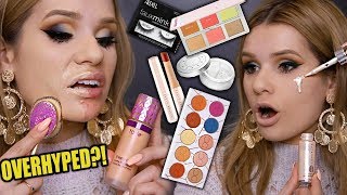 Full Face TESTING NEW VIRAL Makeup! Worth the HYPE?!