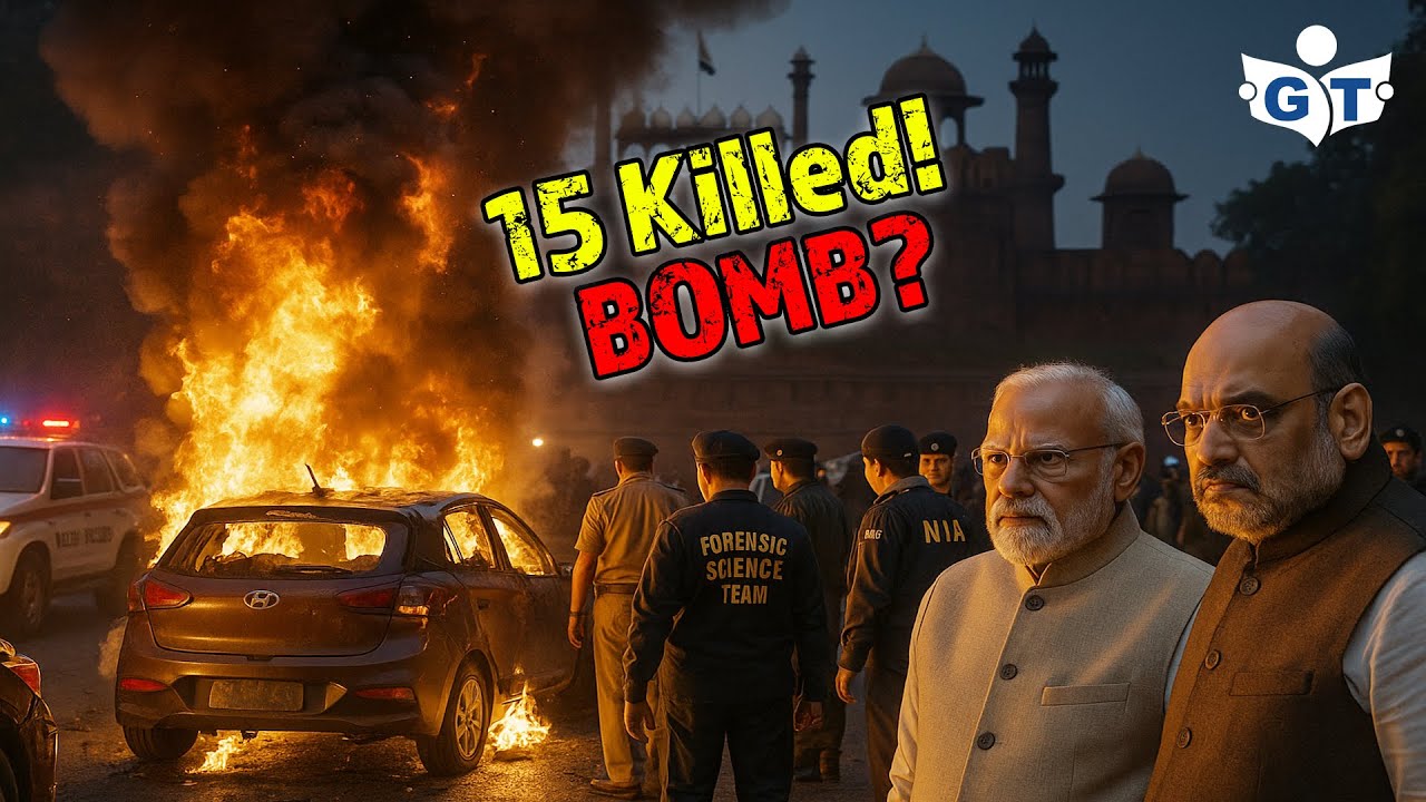 Blowing up a car near Delhi's Red Fort | GT ISL