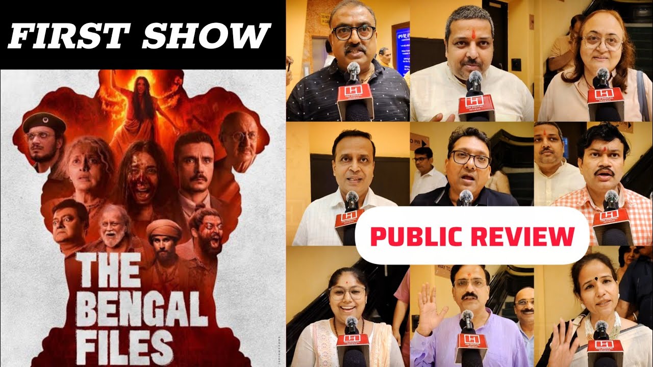 THE BENGAL FILES Public Review || Vivek Agnihotri || Anupam Kher || Pallavi Joshi || Darshan Khmar