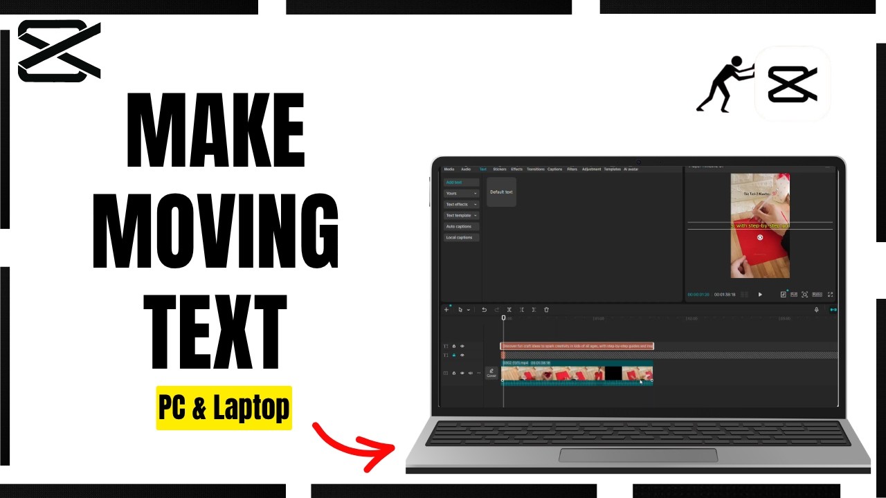 CapCut PC Text Motion Tutorial | Advanced Effects - YouTube
