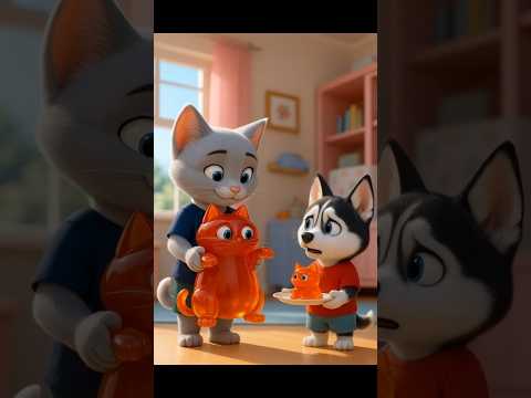 توكين يعل م الهسكي كيف يعمل قالب جيلي ضخم 