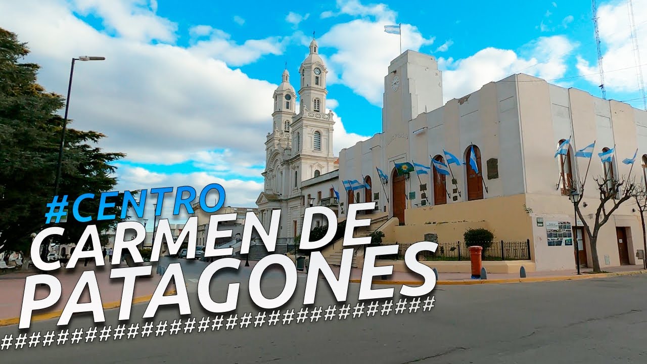 Recorriendo CARMEN DE PATAGONES | BUENOS AIRES | ARGENTINA | 4K Walking Tour VLOG