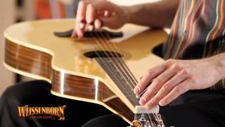 deDiego model 1 in maple and rosewood Weissenborn
