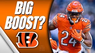 How The Khalil Herbert Trade Actually HELPS Bengals RB Chase Brown...