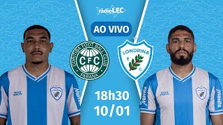 CORITIBA 2X2 LONDRINA | 10/01/26 | CAMPEONATO PARANAENSE | JORNADA ESPORTIVA RÁDIO LEC