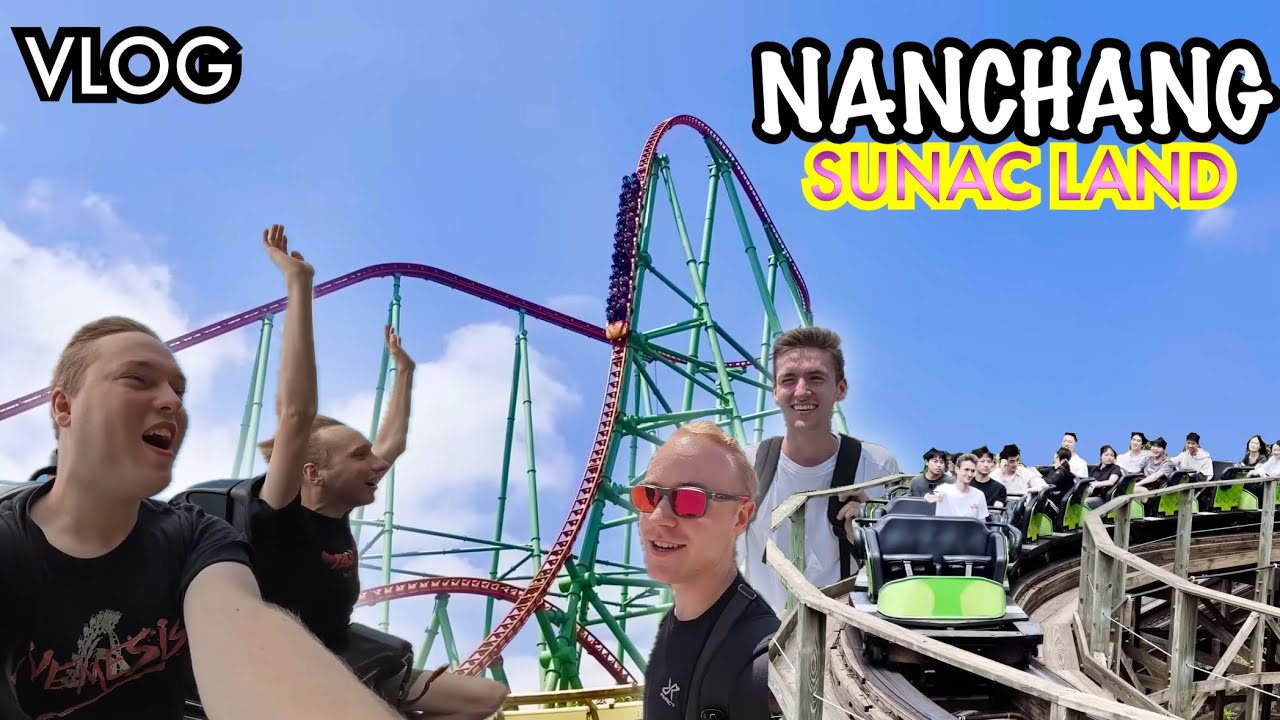 Die HÖCHSTE Achterbahn Chinas & der BESTE GCI! Nanchang Sunac Land | Vlog 