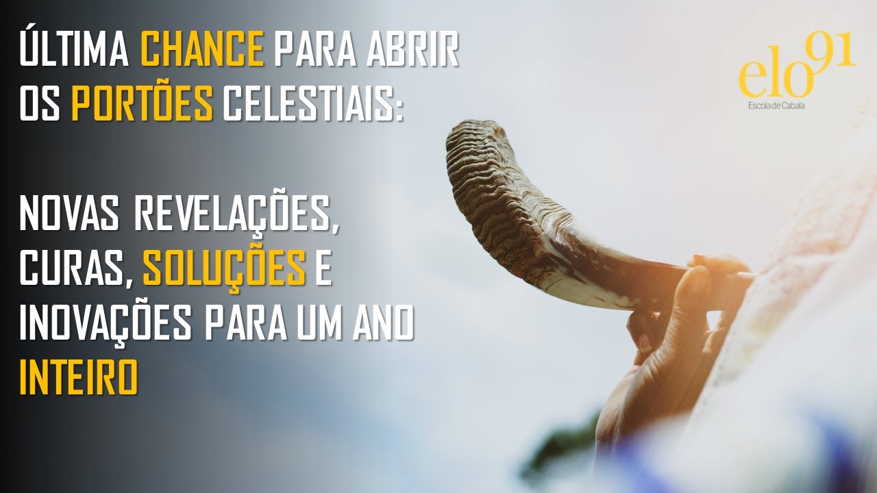 Último Toque Do Shofár YOM KIPPUR TÉRMINO DE YOM KIPPUR 25/09/2023 DE