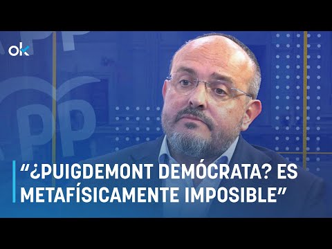 Alejandro Fernández:«Que Puigdemont se convierta de golpe en demócrata es metafísicamente imposible»