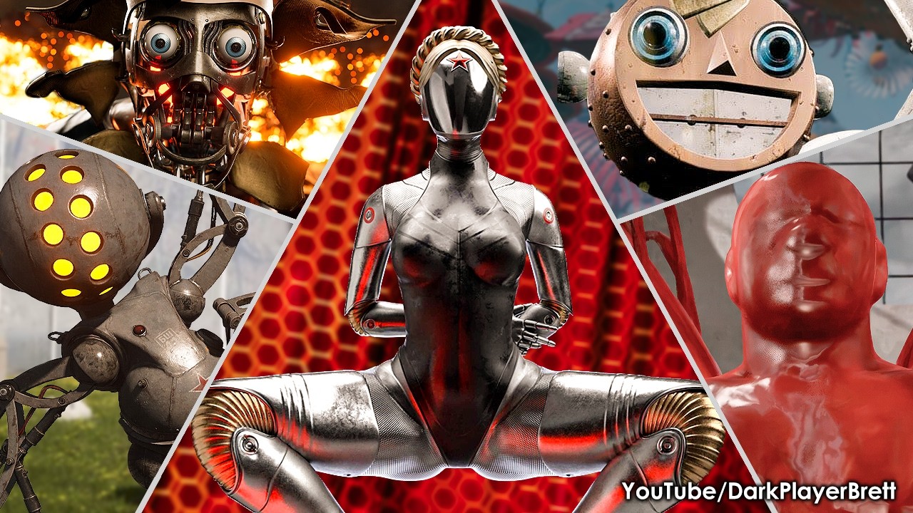 Атомное сердце - Кончил всех боссов без единого урона (английская версия) [4K]