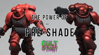 How to Pre-shade or Pre-Highlight your miniatures.