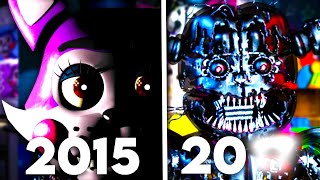 Celebrity I Played 1 FNAF Game From EVERY YEAR Wealth