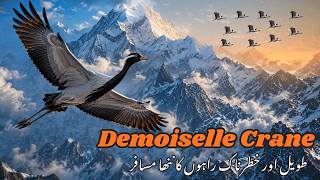 🐦Demoiselle Crane Migration  | کونج | कुरजां  | Thousands of Miles for Survival |  🐦