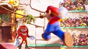 Knuckles vs. Mario in de Grote Ring van Kong | Episch gevecht deel 22 | Super Mario Bros. film