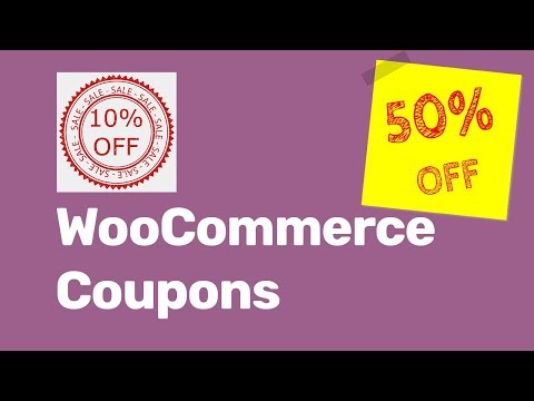 WooCommerce Coupons| Enable and Create Coupon Codes With WooCommerce 2018