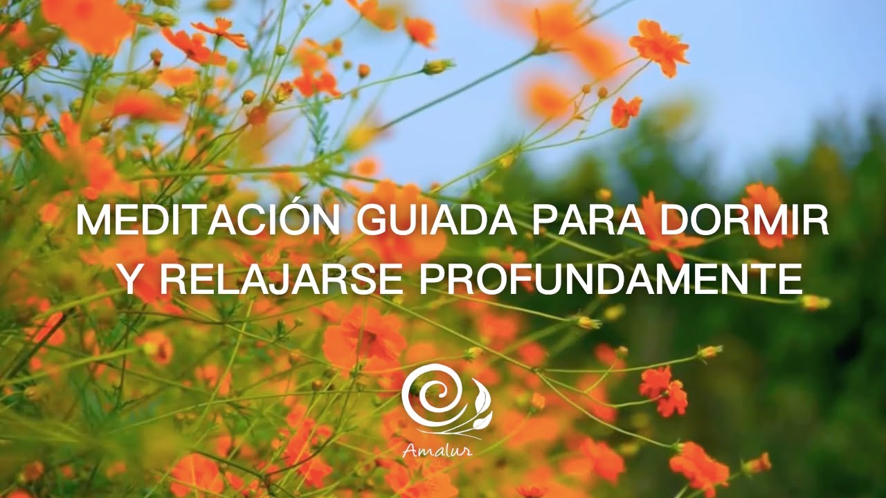 Meditación guiada para dormir y relajarse profundamente | Insomnio ...