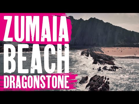 Itzurun Beach Zumaia | GOT Film Location Dragonstone | Basque Country Spain
