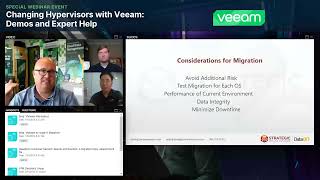 Changing Hypervisors with Veeam: Demos and Expert Help