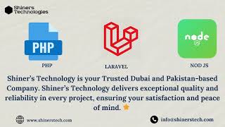 From PHP and Laravel to NodeJs, VueJs, Javascript, and Python – we’ve got you covered!