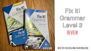 Fix It! Grammar Institute For Excellence in Writing (IEW ) Review