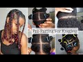 Pre-Parting Jumbo Knotless Box Braids| Beginner Friendly| Highly Requested!