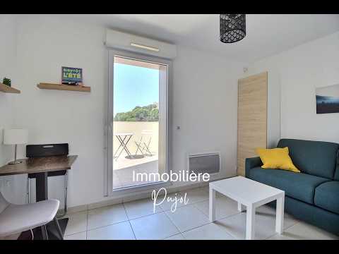 Redon/Luminy 13009 - Studio avec terrasse, vue dégagée et garage – visite virtuelle