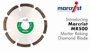 Blade For Mortar raking - Soft to Hard Mortar between bricks - Marcrist MR500 Mortar raking screenshot 3