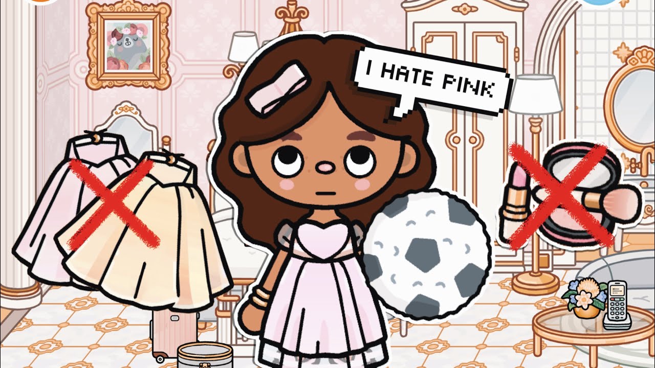 The *PICK ME* girl ⭐️🌸⚽️ || *WITH VOICE* 🎙️|| Toca Boca TikTok Roleplay 🩵🌈