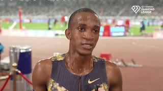 Busang Collen Kebinatshipi Runs 400m World Lead 43.92 To Win Xiamen Diamond League, Also Has 100m WL