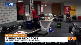 American Red Cross memory blood drive in Phoenix, Tucson