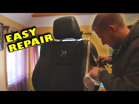 DIY BLOWN Seat Airbag Repair ( EASIEST METHOD )