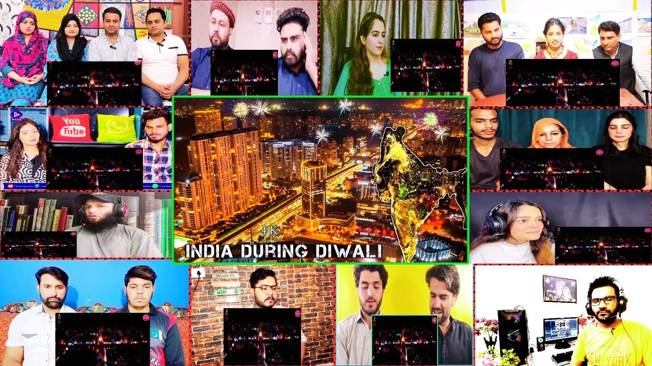 How India Looks During Diwali Night | Diwali Decorations In India 2024 | India On Diwali 4k 