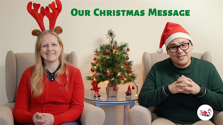Our Christmas message