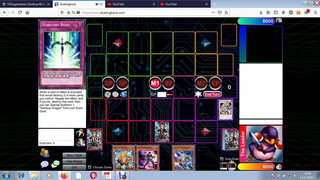 Yugioh Combo 3 Yusei Deck YouTube