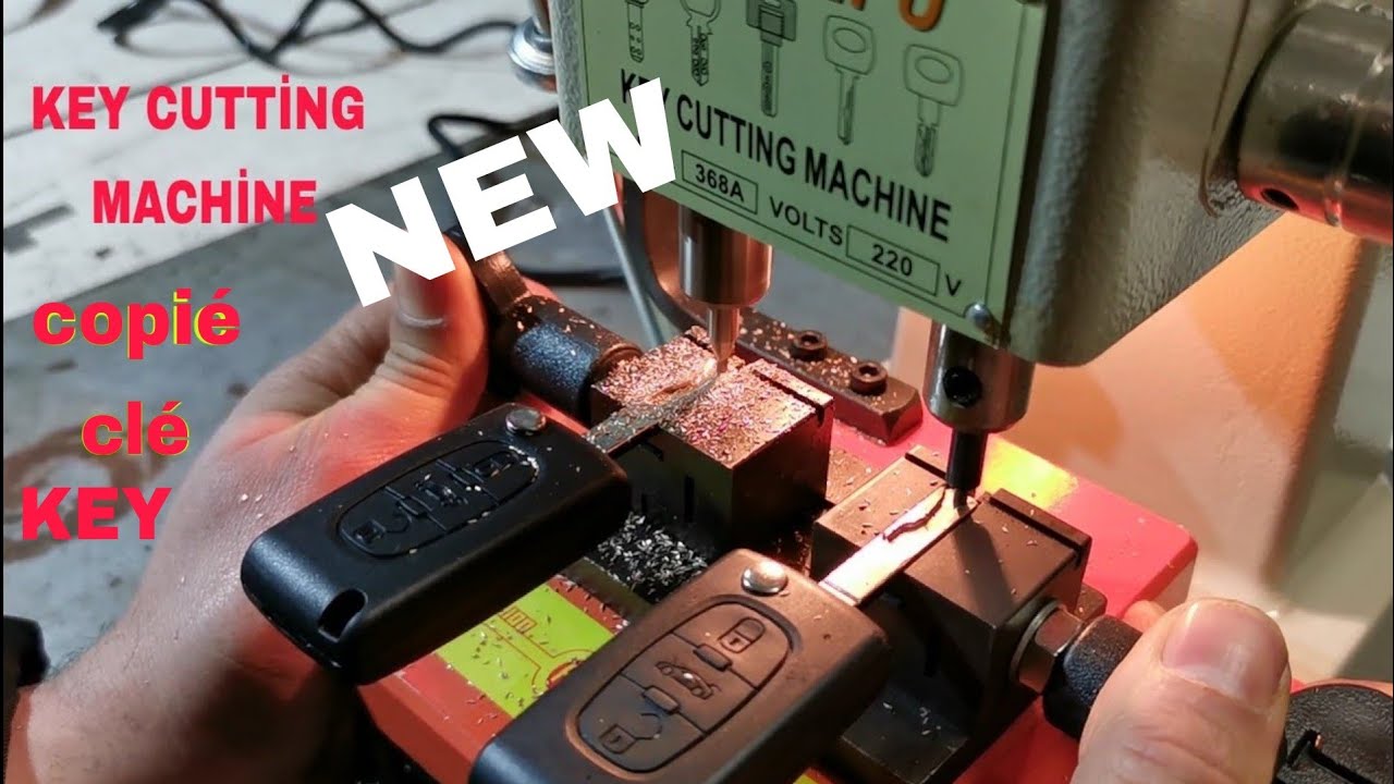 Machines à Tailler Les Clés Électrique Manuel, Machine À Copier Pour Clés De Duplication, Machine À Tailler Les Clés Verticales, Pour Clé De Serrure De Porte Et De Voiture