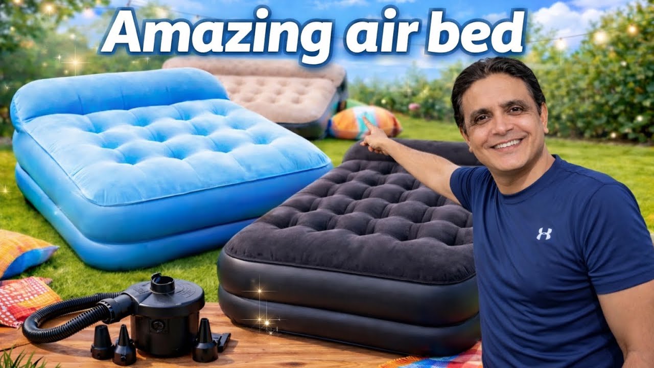 Air bed || Air mattress price in Pakistan 2026 || Air bed for camping & home by Akram khan 